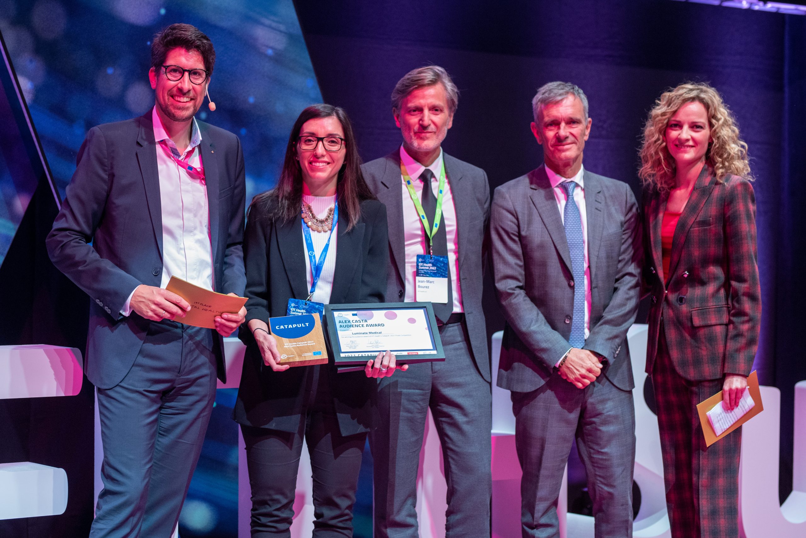 Luminate Medical wins EIT Health Catapult audience choice award